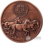 Mustang   dition Cuivre 1 Kg Kilo Copper Coin 1500 Francs Benin 2026