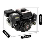7 5hp Electric Start Side Shaft Gas Engine Motor Ohv Go Kart 3600rpm 212cc
