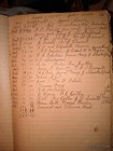 Late 1800 Missouri Farm Ledger Westboro Mo Tenant Records Shackleford Wiley 