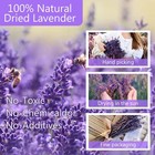 Dried Lavender Bundles Natural Dried Lavender Flowers 280-300 Stems 16    For 