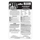 J-b Weld 8276 Kwikweld Quick Setting Steel Reinforced Epoxy - Dark Grey 2 Oz