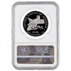 2003-w Proof  100 American Platinum Eagle 1 Oz Ngc Pf70