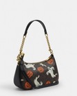 Teri Shoulder Bag In Signature Canvas Pumpkin Halloween Print Cce71