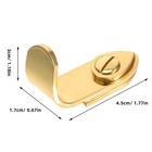 Brass Saxophone Thumb Rest Ergonomic Support For Alto Tenor Sax Accessories Gold