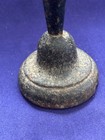 Antique 19th Century Primitive Cast Iron Torch Lamp Early Lighting Device