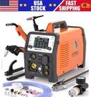 6-in-1 Welder 200amp Aluminum Plasma Cutter Combo Mig stick tig cut Gas gasless 
