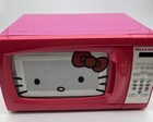 Rare Hello Kitty Hot Pink Microwave Collectable 2011 - Good Working Condition