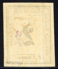 Hawaii 1864 2c Numeral Scott  24 Mint Xf Og Lightly Hinged W  Cert Spectacular