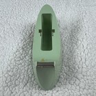 Vintage Green Tape Dispenser Mid Century Weighted Desk Scotch Style Usa