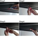 2pcs Led Hd Door Welcome Shadow Lights For Mercedes Benz S Class 4doors 2014-20