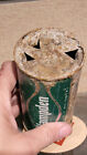 1958  Hampden  Ale  Flat Top Beer Can Hampden Harvard Willimansett Mass Empty