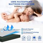 All Size Fitted Sheet Waterproof Mattress Protector Cover Breathable And Soft