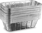 Aluminum 5lb Loaf Foil Pan No Lid 1 3 Size Deep 12 17 32  L X 6 5  W X 3 5 16 