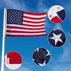American Flag 3x5 Ft Premium Us Flag  Embroidered Stars And Stripes For Outdoors