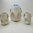 Doraemon Fujiko Ceramic Tea Set Japan