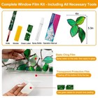 Window Privacy Film With Installation Tools Home Decorative Colored Glass Win   
