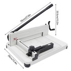 400 Sheet Paper Cutting Machine Heavy Duty Manual Paper Cutter Trimmer
