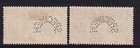 British Virgin Islands  1946 Victory  Sg122-123s-specimen Ovpt Set- Mounted Mint