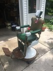 Vintage Barber Chair- Koken With Working Hydraulics     