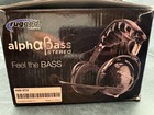 Rugged Radios Alphabass Headset With Bass Boost   Volume Control Carbon Fiber