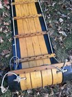 Huge Rare Vintage 8ft Wooden Tobbogan Snow Sled Antique