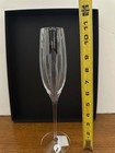 New Waterford Fine Crystal Elegance Champagne Flutes W factory Box