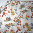 Vintage Rainbow Brite Full Size Bedding Sheets Flat Sheet And Fitted Sheet Set