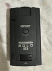 Escort Solo S3 Cordless Radar Detector -black W mount  Charger  Case Works Great