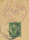 Palestine Israel 1944 British Forces Wrapper Apo Sz27  sinai gaza  To England   