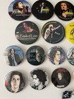 Vintage Josh Groban Huge Pin Button Lot Grobanite Concert Meetups Fan Club Rare