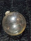 Authentic Antique Handblown Japanese Fishing Float Clear Glass 12 5 Dia