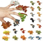 20pcs Finger Biting Dinosaur Toys Set Bite Hand Action Figures Kids Novelty Toy