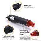 Mini Heat Gun Tool For Diy Embossing Drying Paint Nozzles Electric Hot Air