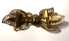 Vintage Metal Leaf Belt Buckle Gold Silver Brass Tone Delicate