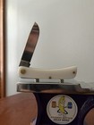 John Deere White Synthetic Sod Buster Jr Pocket Knife  quality Farm 
