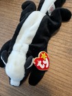 Authentic Ty Stinky Beanie Baby - 3rd Gen Hang Tag   2nd Gen Tush