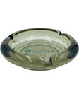 Vintage Disneyland Hotel Ashtray Trinket Dish California Gray Grey Glass 1960s