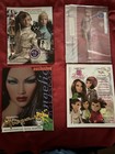 Haute Doll Magazine Lot Of 4 Dec 2005 dec2006 dec2008 feb 2009 New