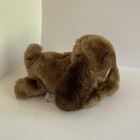 Vintage 1973 R Dakin   Co 6    Dog Brown Plush Stuffed Puppy Drooper Beanie 