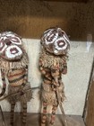 Papal New Guinea Spirit Dolls Tall 26 X 15    Playful Brilliant