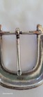 Vintage Etched Silver Tone Western Ranger Style Belt Buckle