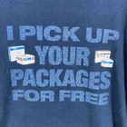 Vtg United States Postal Service Usps I Pick  Packages Xxl T-shirt Made In Usa