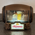 Vintage 1960s Hamm   s Beer Flipper Barrel Motion Sign Lighted Version Works    