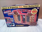 Battery Daddy - Battery Organizer Storage Case With Tester  180 Batteries