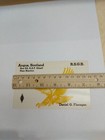Scotland Qsl Radio Card 1971 Angus Daniel Flanagan Raf Brechin