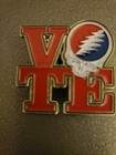 Grateful Dead   Company Steal Your Face Vote Love Pin Limited Numbered Headcount