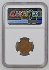 Error variety 1960 D d Large Date Lincoln Fs-502 Ngc Au 58 Brown