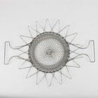 Vintage Metal Wire Mesh Collapsible Steamer Basket 9 