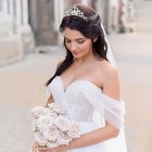 Princess Crown Tiara  Crystal Tiaras For Women Pageant Crown Rhinestone Headband