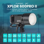 Flashpoint Xplor 600 Pro Ii Ttl R2 600ws 2 4ghz Battery-powered Outdoor Flash